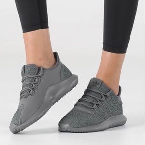 Adidas shadow tubular sneakers dark grey